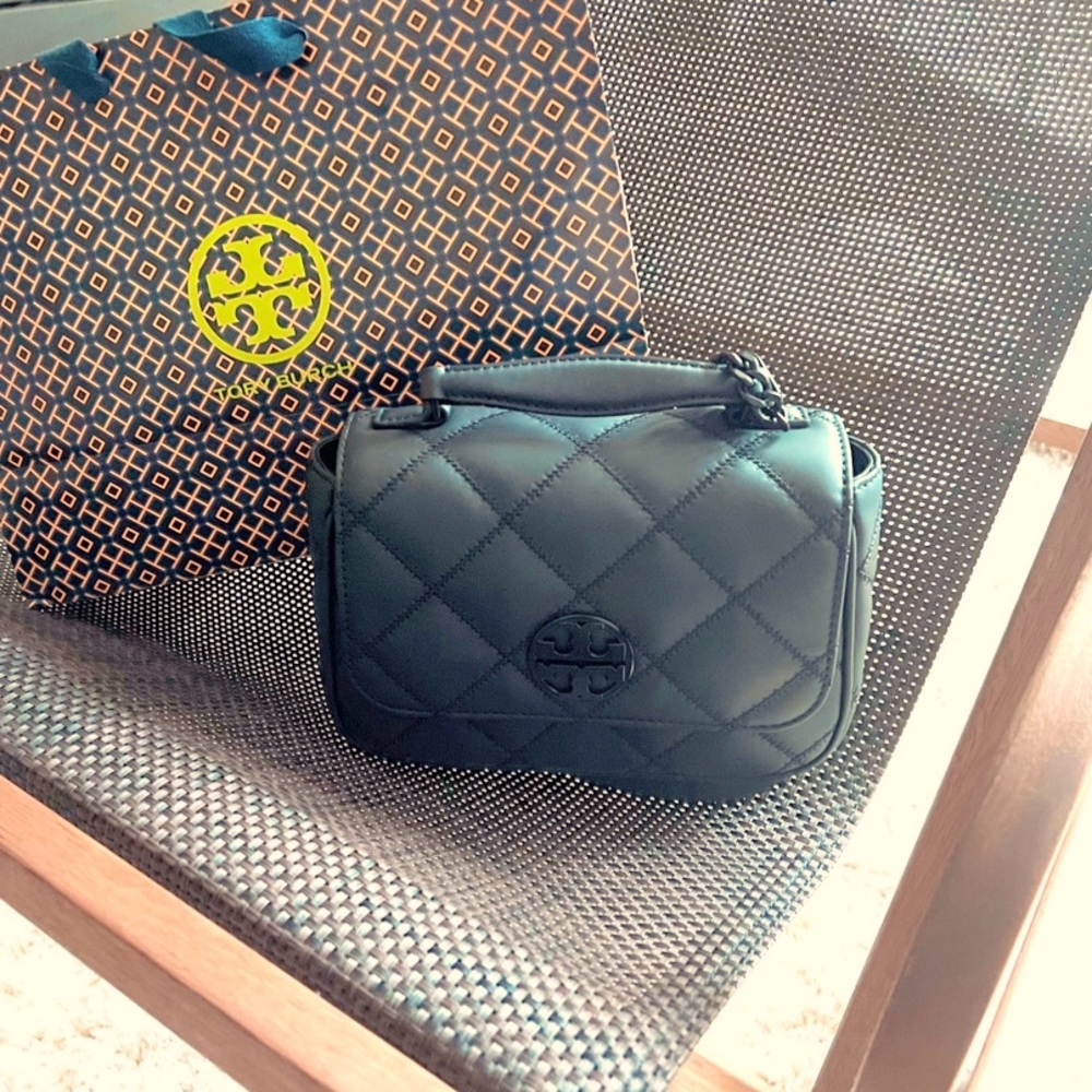 Tory Burch Willa Matte Mini Top Handle Bag